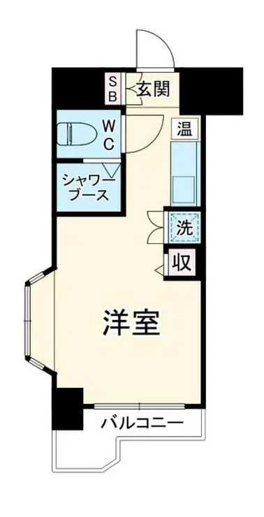 朝日多摩川プラザ 2階階 間取り
