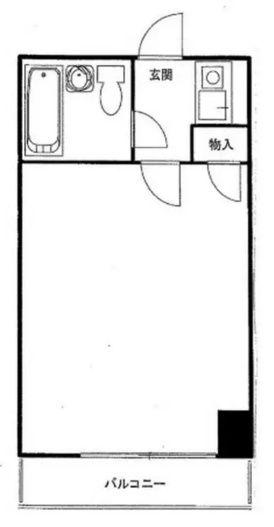 ニューライフ新宿参番館 8階階 間取り