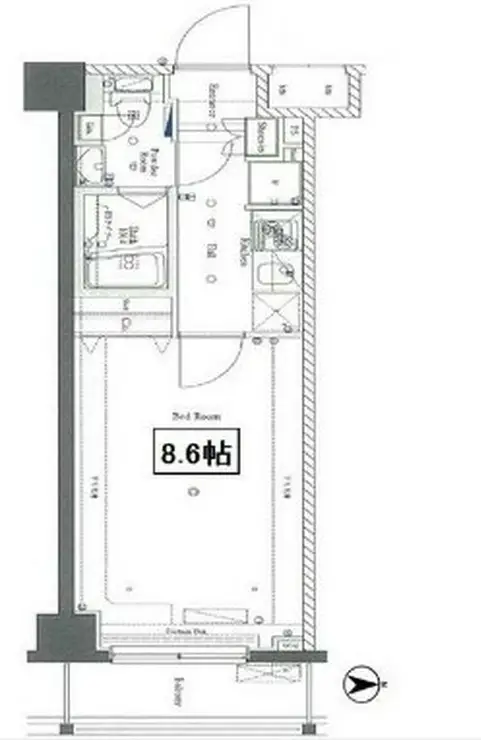 AZEST千鳥町 3階階 間取り