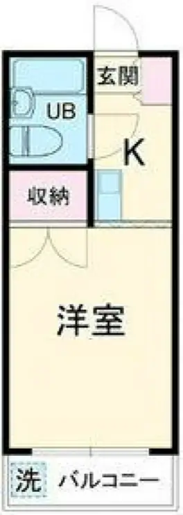 サンアベニュー小手指北 1階階 間取り