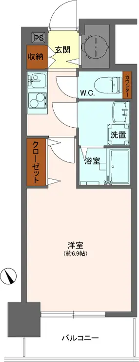 ライオンズプラザ池袋 4階階 間取り