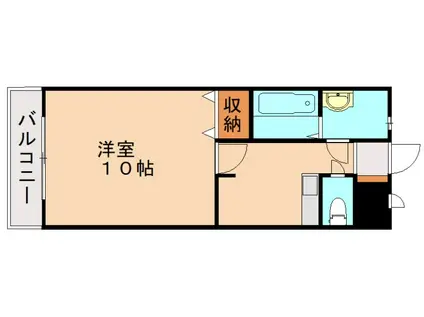 リオヒロタマンション(1K/1階)の間取り写真