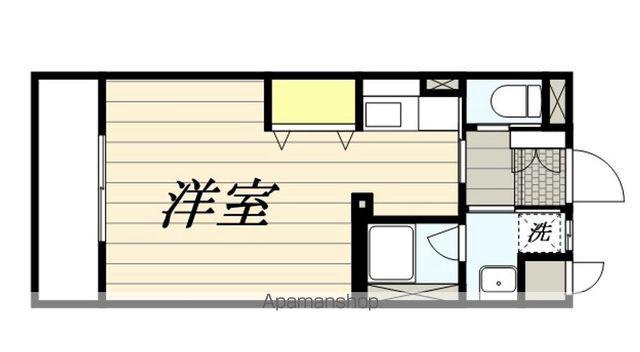 FUKUNASU EHIRAHIGASHI(ワンルーム/4階)の間取り写真