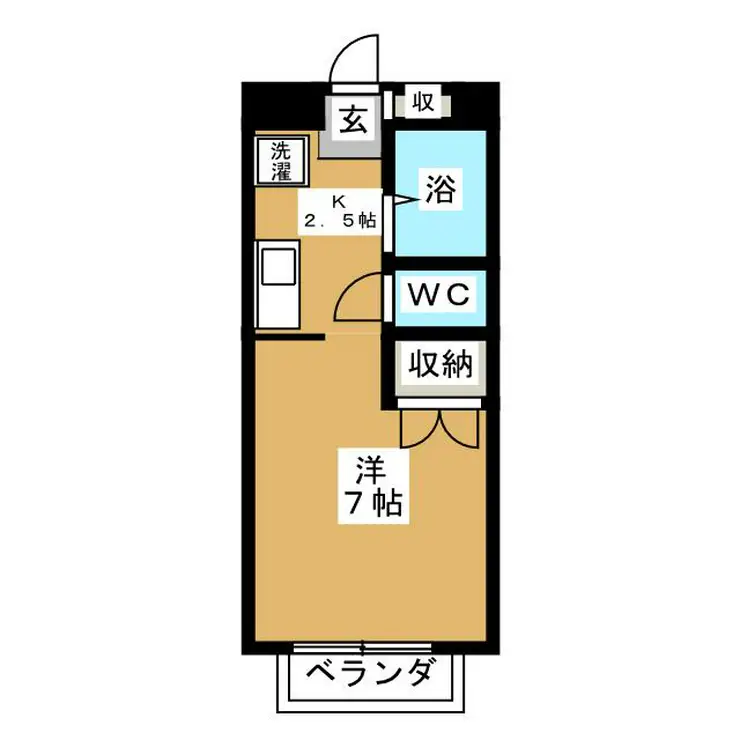 マックスコート 1階階 間取り