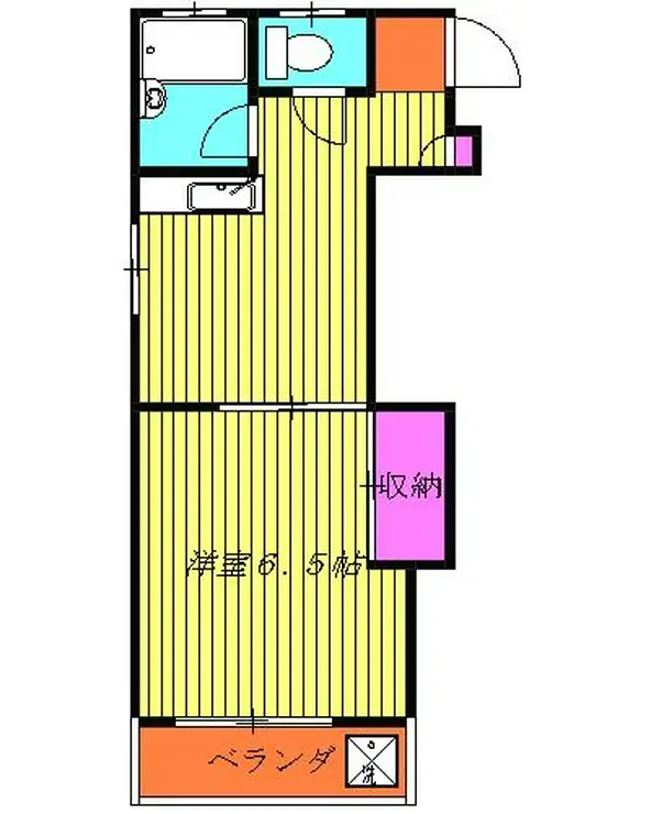 ブレスデンヴィーヌ 2階階 間取り