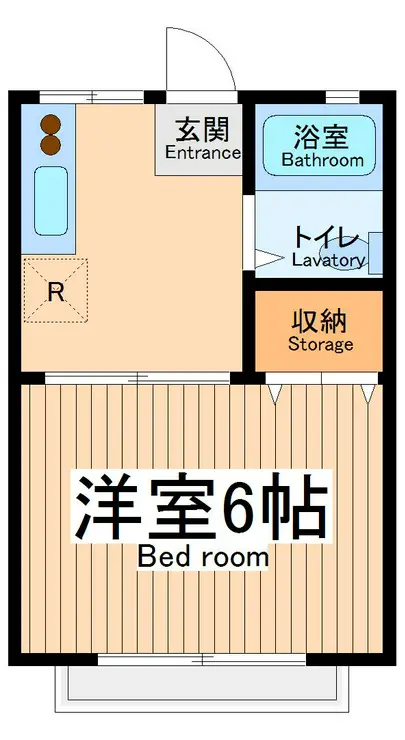 パナハイツ関根 1階階 間取り