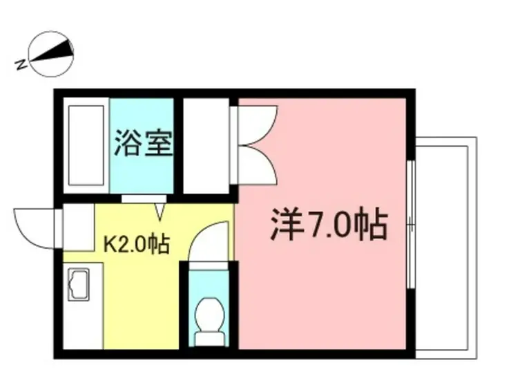 エディースハウス 2階階 間取り