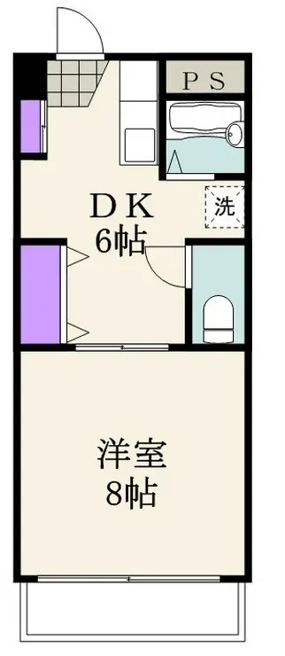 グローブレジデンス本八幡 2階階 間取り
