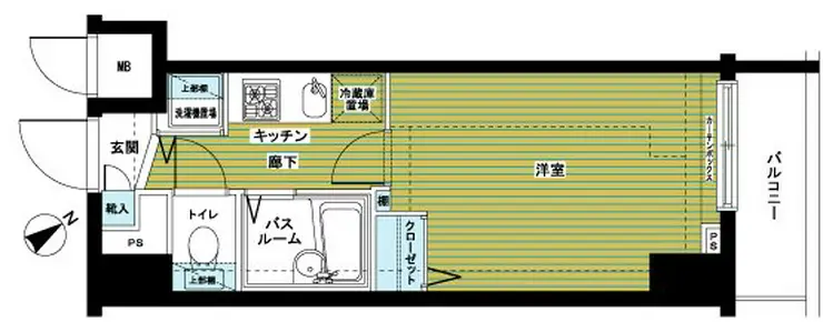 トーシンフェニックス新横濱イクシール 9階階 間取り