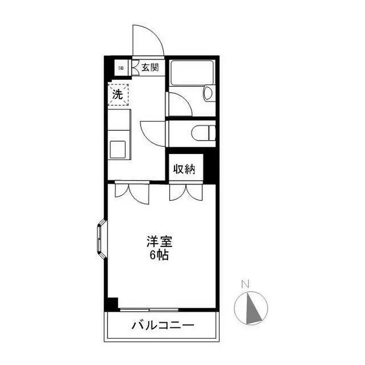 アーク目白 2階階 間取り