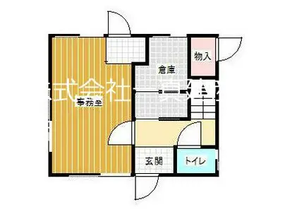 小田原市浜町 賃・店舗事務所(ワンルーム/1階)の間取り写真