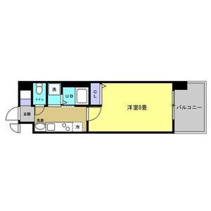 リアライズ記念橋(1K/7階)の間取り写真