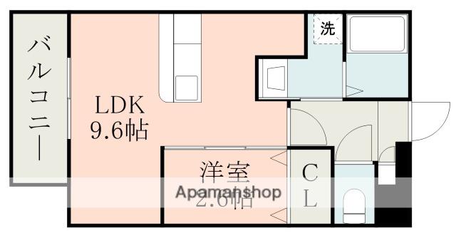 YSBLD.22(1LDK/1階)の間取り写真