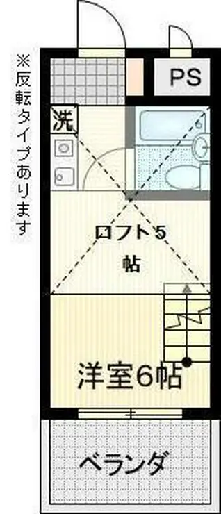 メゾンジョシア 5階階 間取り