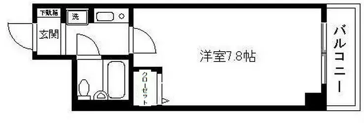 モンテベルデ横浜中央 10階階 間取り