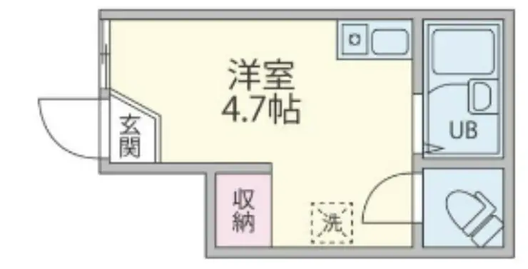 レジデンス高田馬場 1階階 間取り