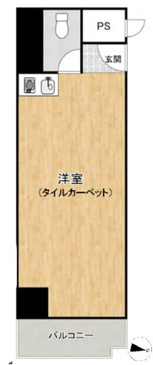 芝ダイヤハイツ 10階階 間取り