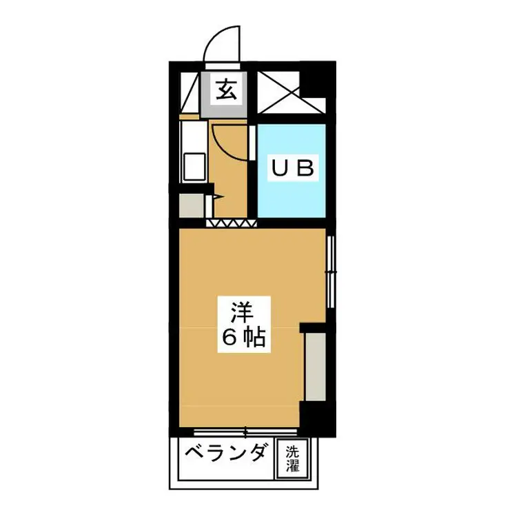 レジェンド横浜 5階階 間取り