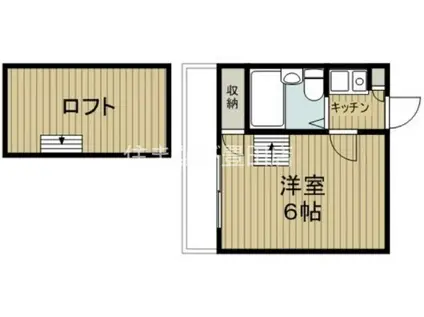 アクシス豊田(1K/2階)の間取り写真