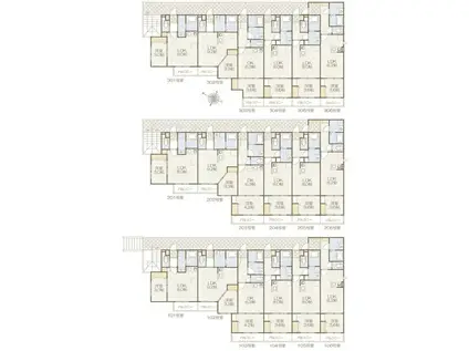 ラ・コンシェリー東千葉(1LDK/2階)の間取り写真