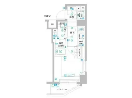 セジョリ横浜鶴見III(2K/5階)の間取り写真