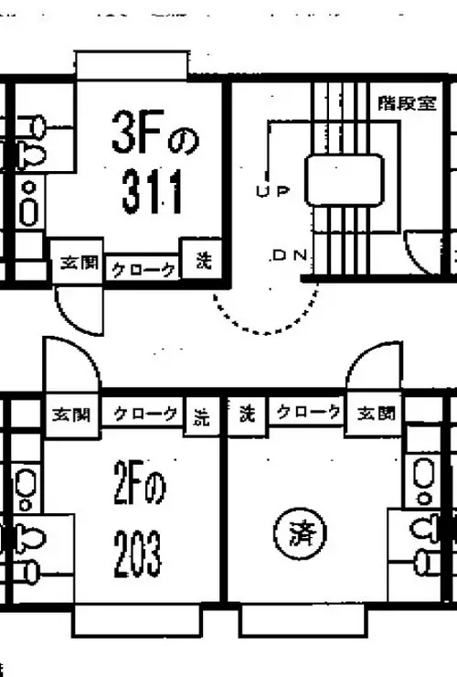 恵比寿ガーデンヒルズ 2階階 間取り