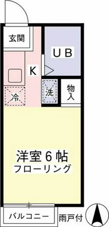 ジュネスM・T 2階階 間取り