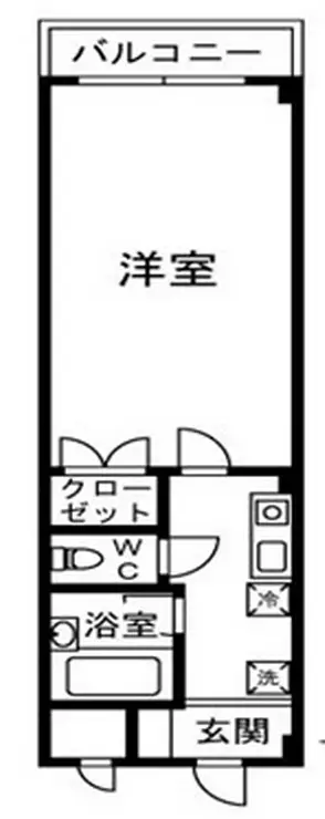 新松戸CSビル 4階階 間取り