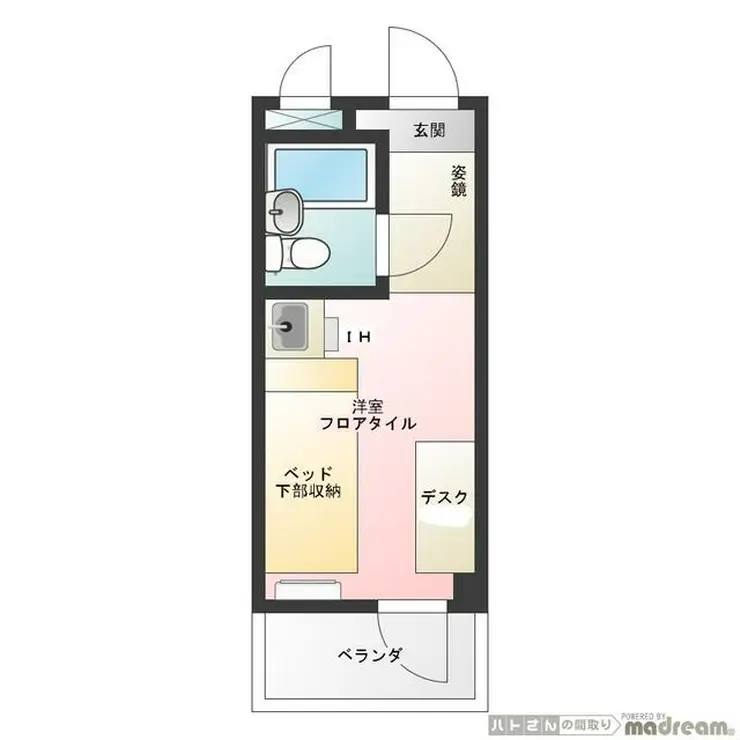 トップルーム品川 3階階 間取り
