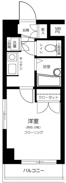 シンシア蒲田 5階階 間取り