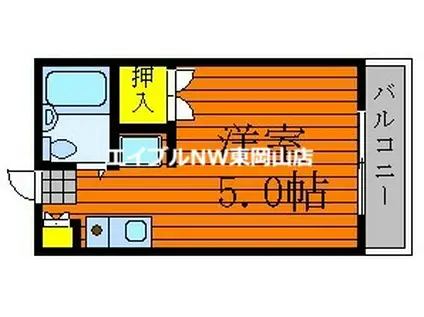 メゾン司B館(1K/1階)の間取り写真