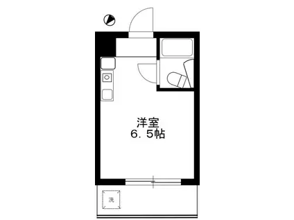 シティコーポ東山(ワンルーム/4階)の間取り写真