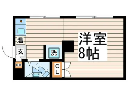 日神パレス江古田(ワンルーム/3階)の間取り写真