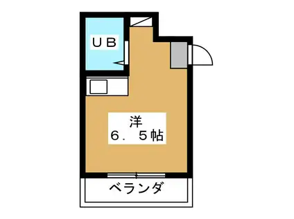 Cウイニングプラザ(ワンルーム/3階)の間取り写真