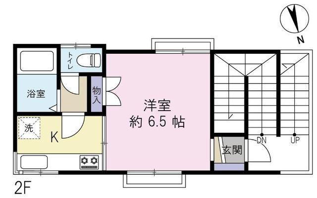 クロノス大森(ワンルーム/2階)の間取り写真