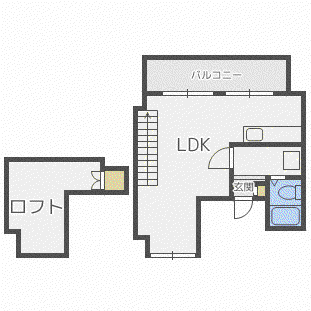 AMS STAGE(1DK/5階)の間取り写真