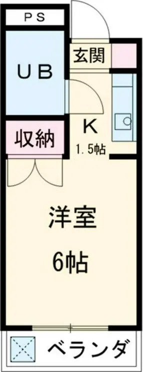 サンライズベル 2階階 間取り