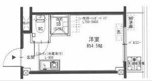 清水728ハイツ(ワンルーム/3階)の間取り写真