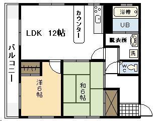 STM-1(2SLDK/2階)の間取り写真