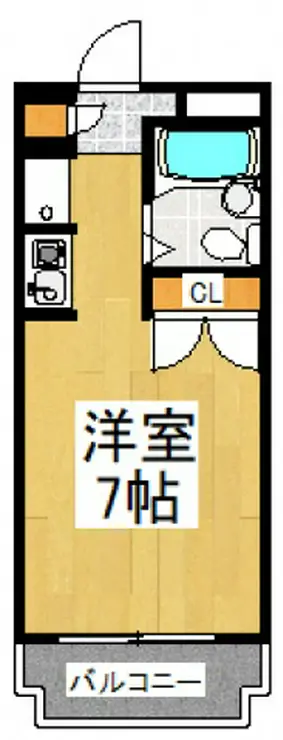 ホープ調布 1階階 間取り