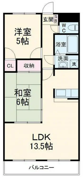 シェーネンオるト習志野台 2階階 間取り
