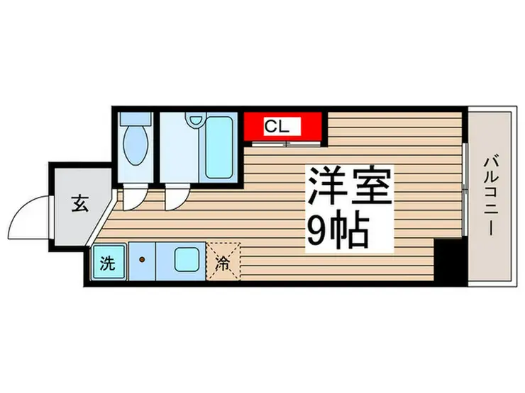 カーサ錦糸町 4階階 間取り