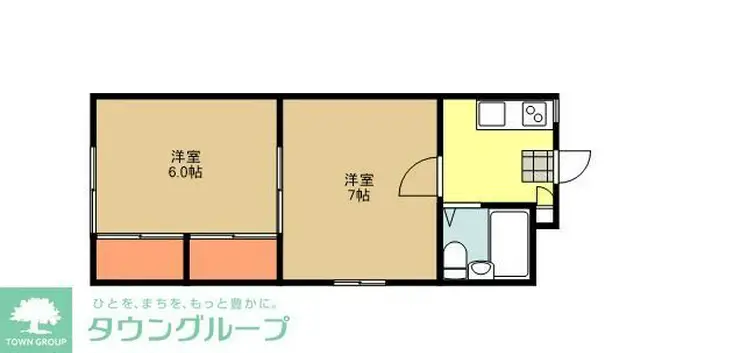 戸塚ハイツ 3階階 間取り