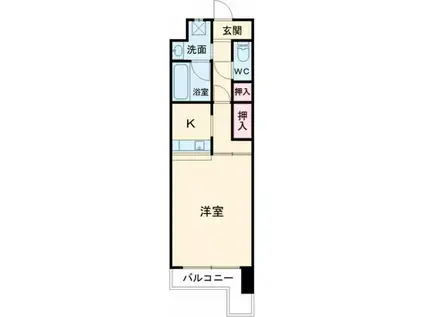 グランドパレスNS-6(ワンルーム/5階)の間取り写真