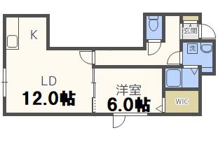 KOYAS(1LDK/2階)の間取り写真
