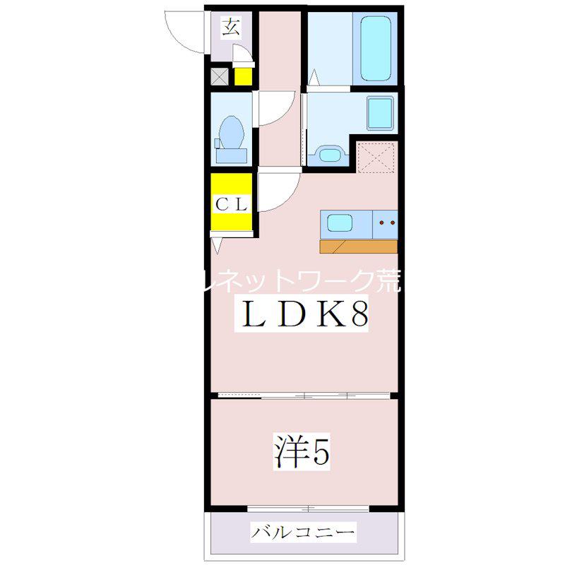YSBLD.22(1LDK/5階)の間取り写真