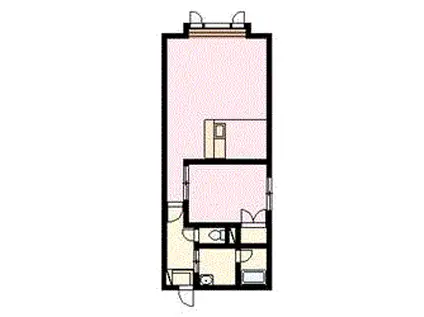 カーサ・エクランI(1LDK/1階)の間取り写真