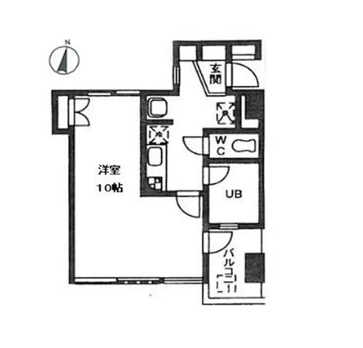 AXIS下町 3階階 間取り