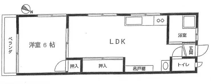 第二丸共ビル 2階階 間取り
