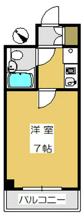 モンテベルデ横浜中央 8階階 間取り